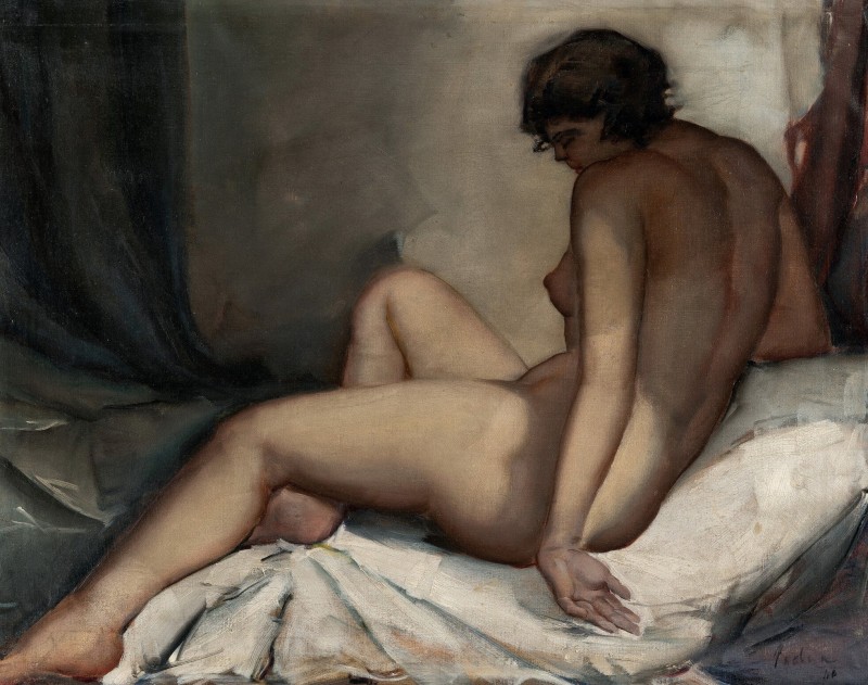 "Painting. Nude" by Paul Mathias Padua