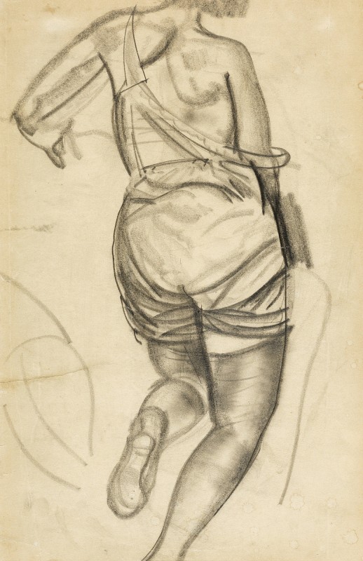 "Desen. Figură / semifigură" by Boris Dmitrievich Grigoriev