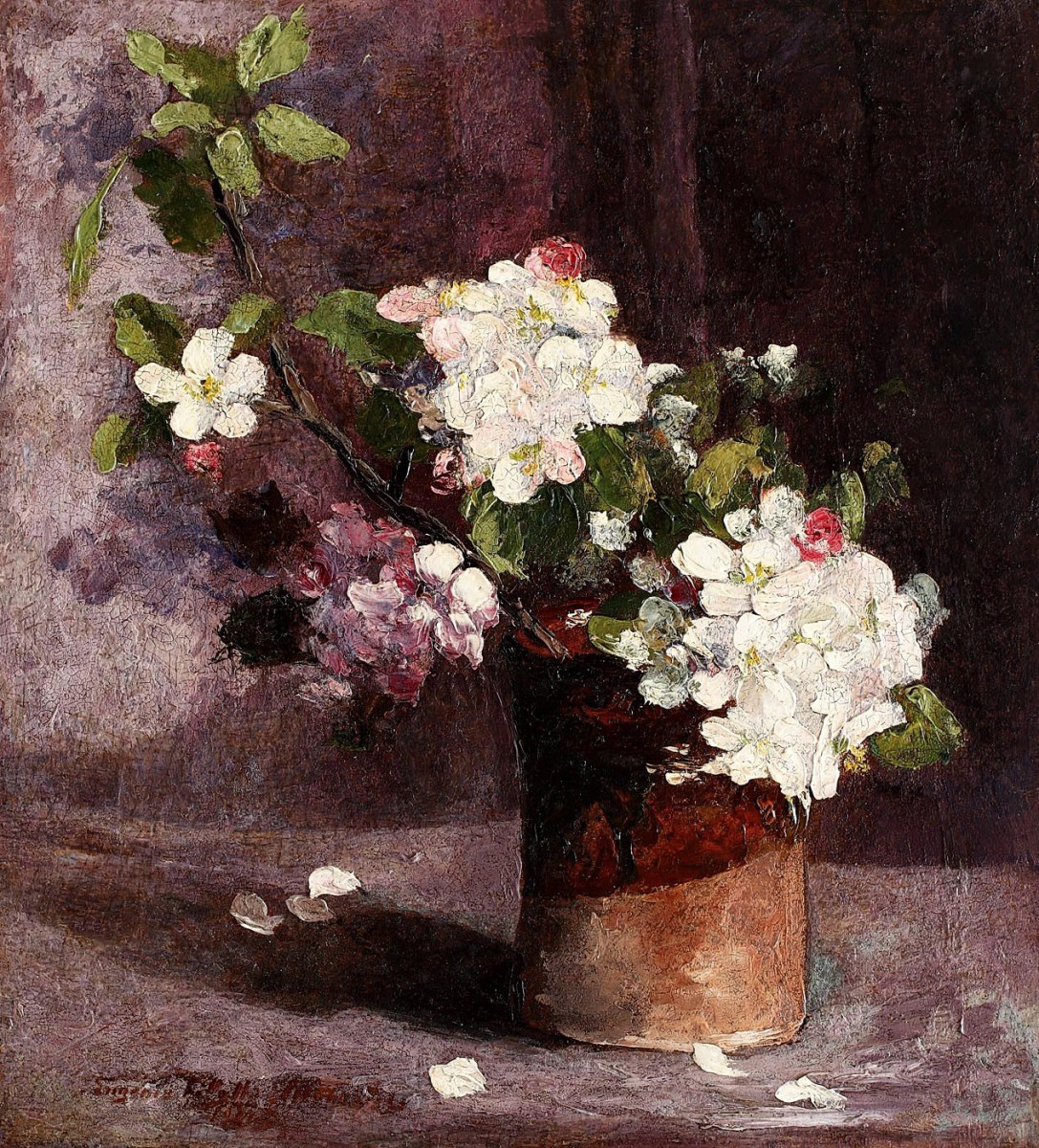 "Pictură. Flori" by Eugenia Filotti Atanasiu