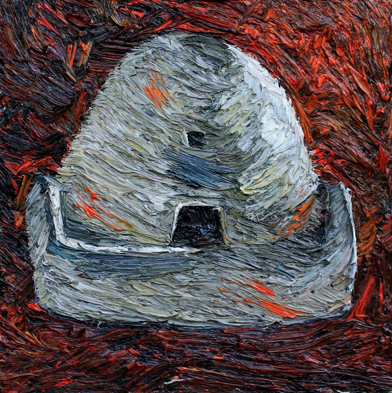 "Painting. Pleinair. Long term" by Vlada Cibuc, 300x300mm, oil on canvas