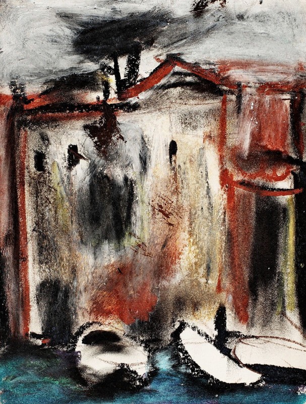 "Compoziție. Urban" by Corneliu Baba