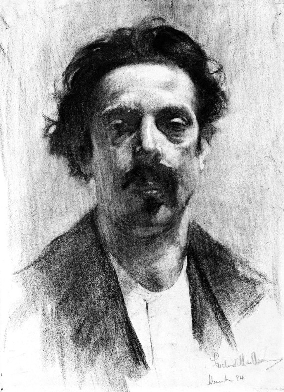 "Drawing. Portrait" by Frederick William MacMonnies