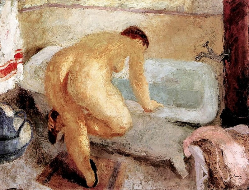 "Painting. Nude" by István Szőnyi