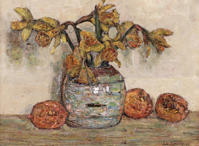 "Compoziție. Natură statică" by Jan Adam Zandleven