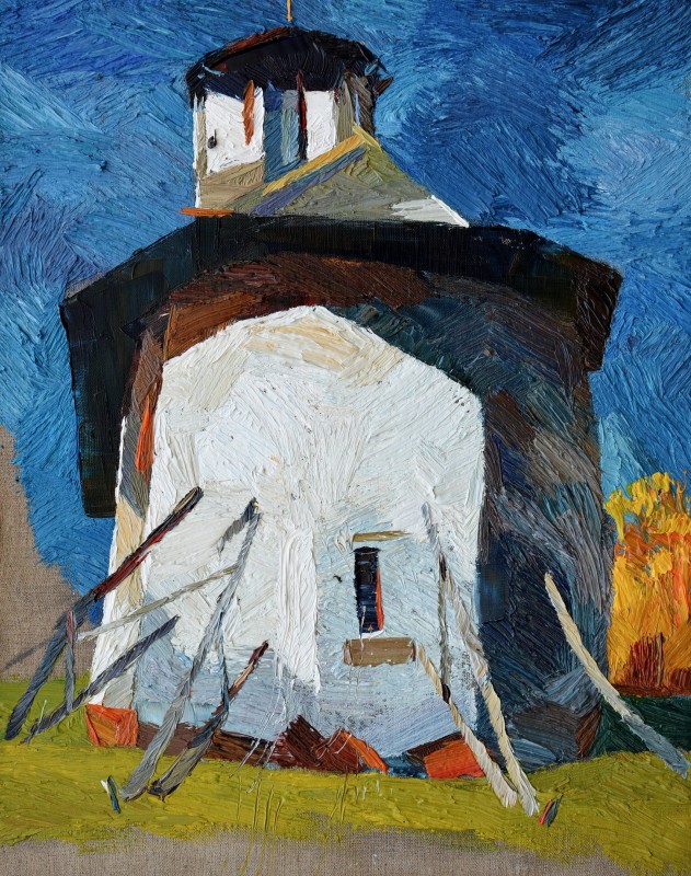 "Painting. Pleinair. Pleinair romania" by Maxim Malerciuc, oil on canvas