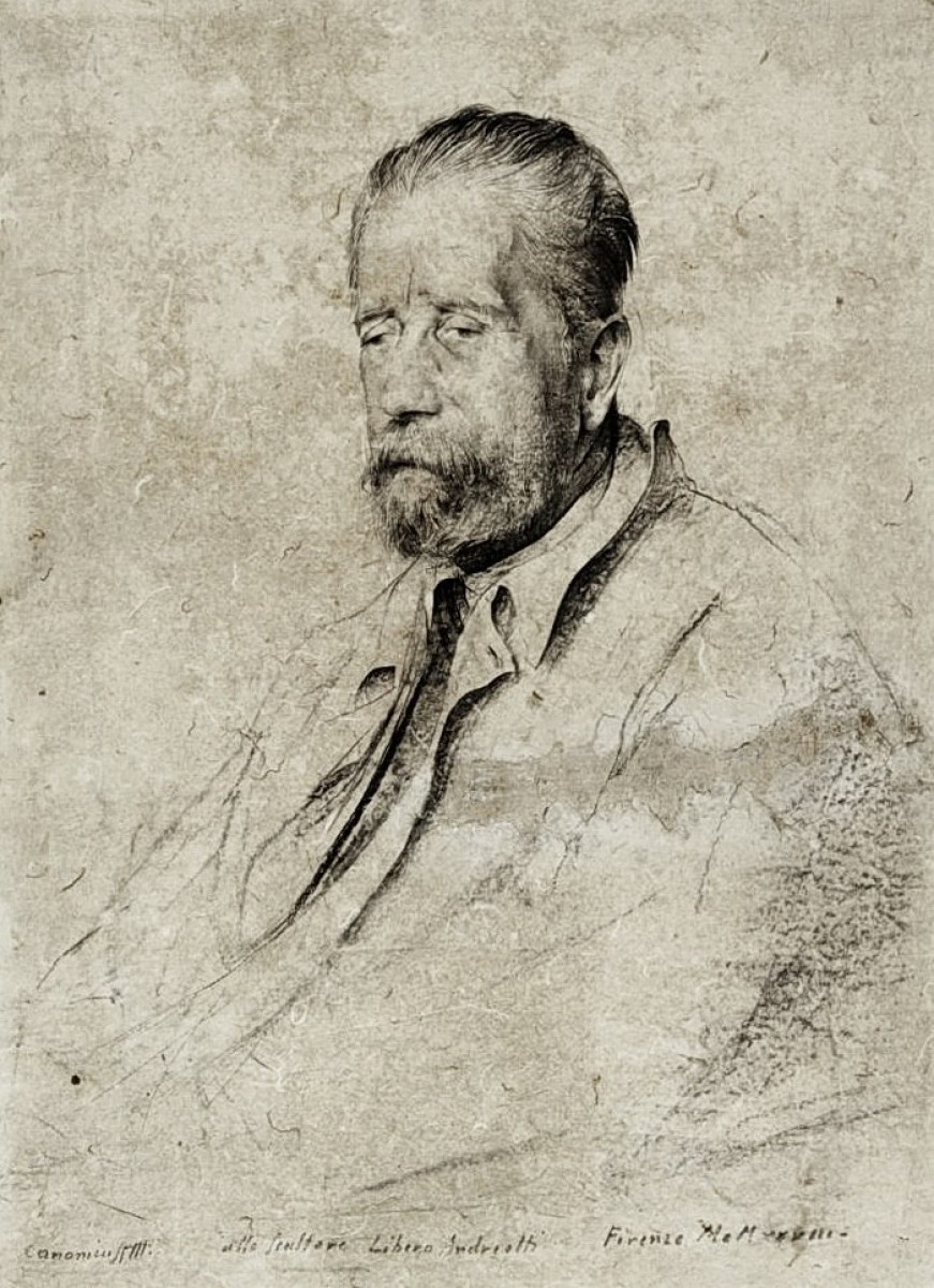 "Drawing. Portrait" by Pietro Annigoni