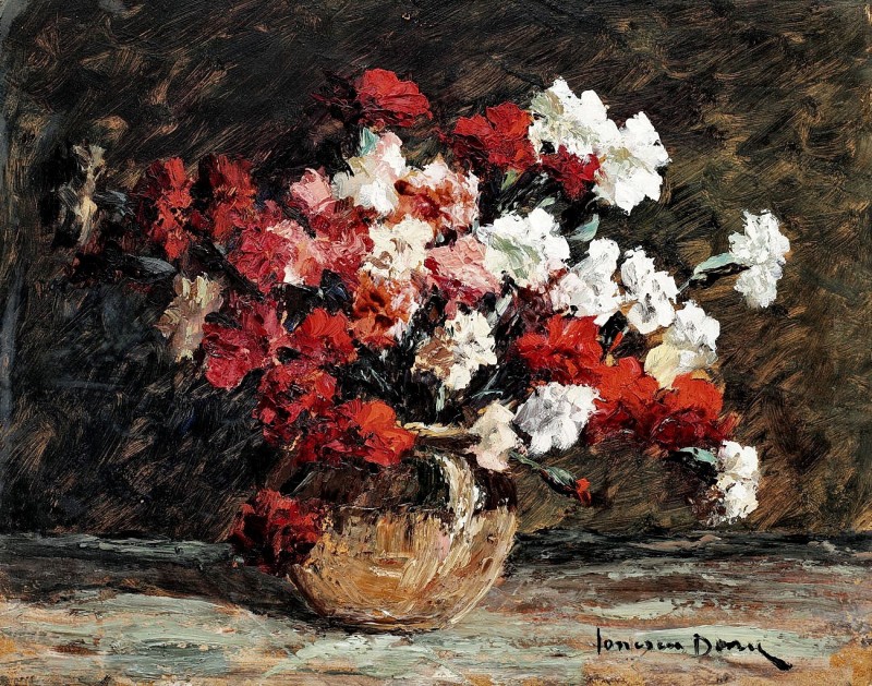 "Painting. Flowers" by Gheorghe Doru Ionescu