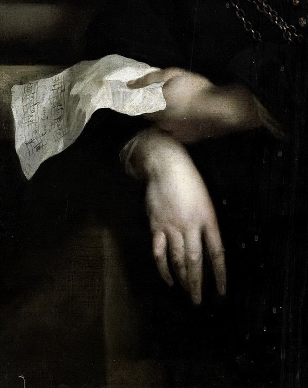 "Composition. Gypsum, head, hands, feet" by Anthony van Dyck