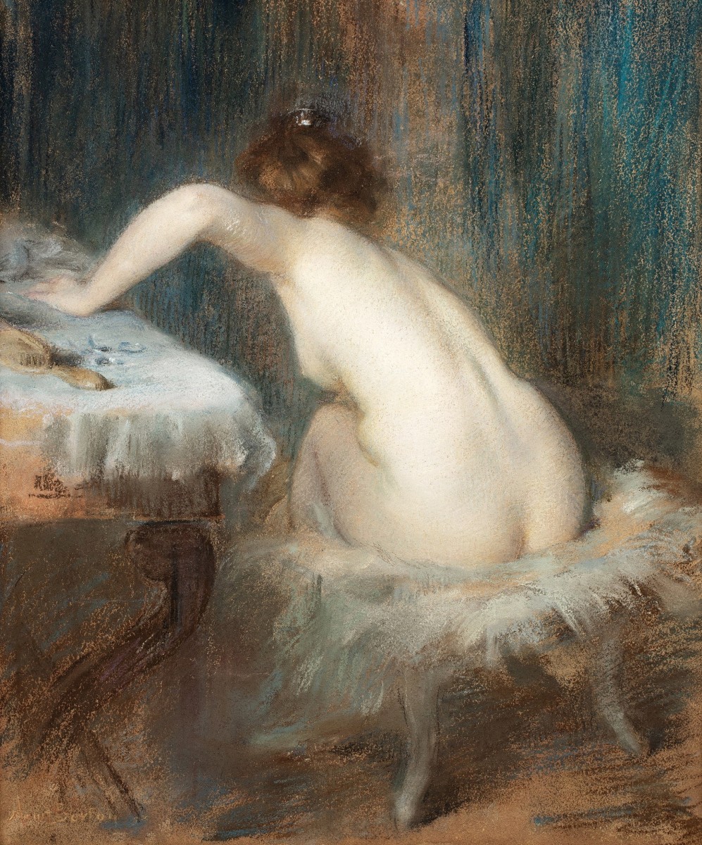 "Painting. Nude" by Armand Berton