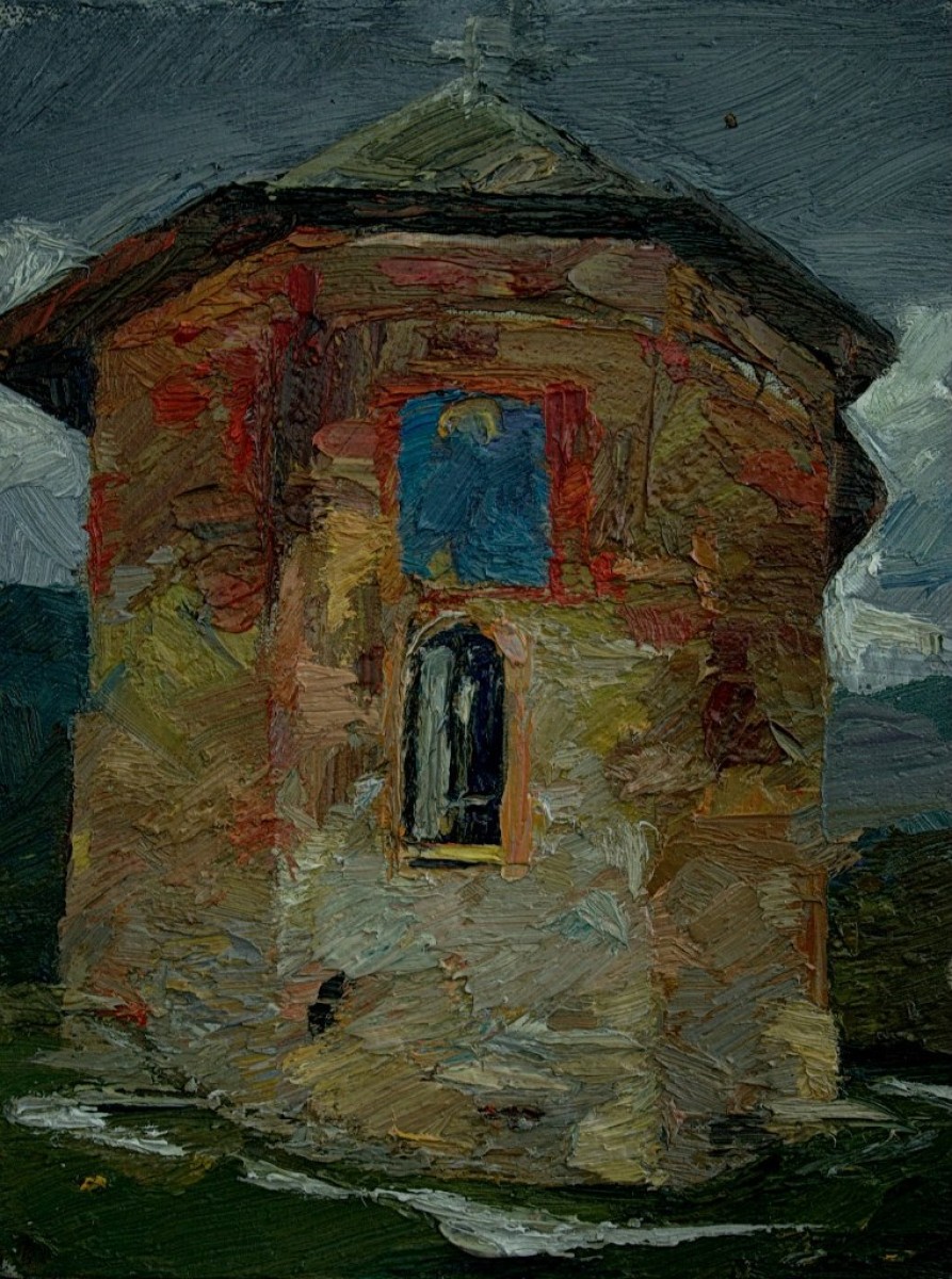 "Studiu" by Rodica Dubasari, 2013, oil on canvas