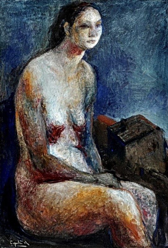 "Painting. Nude" by Rubens Capaldo