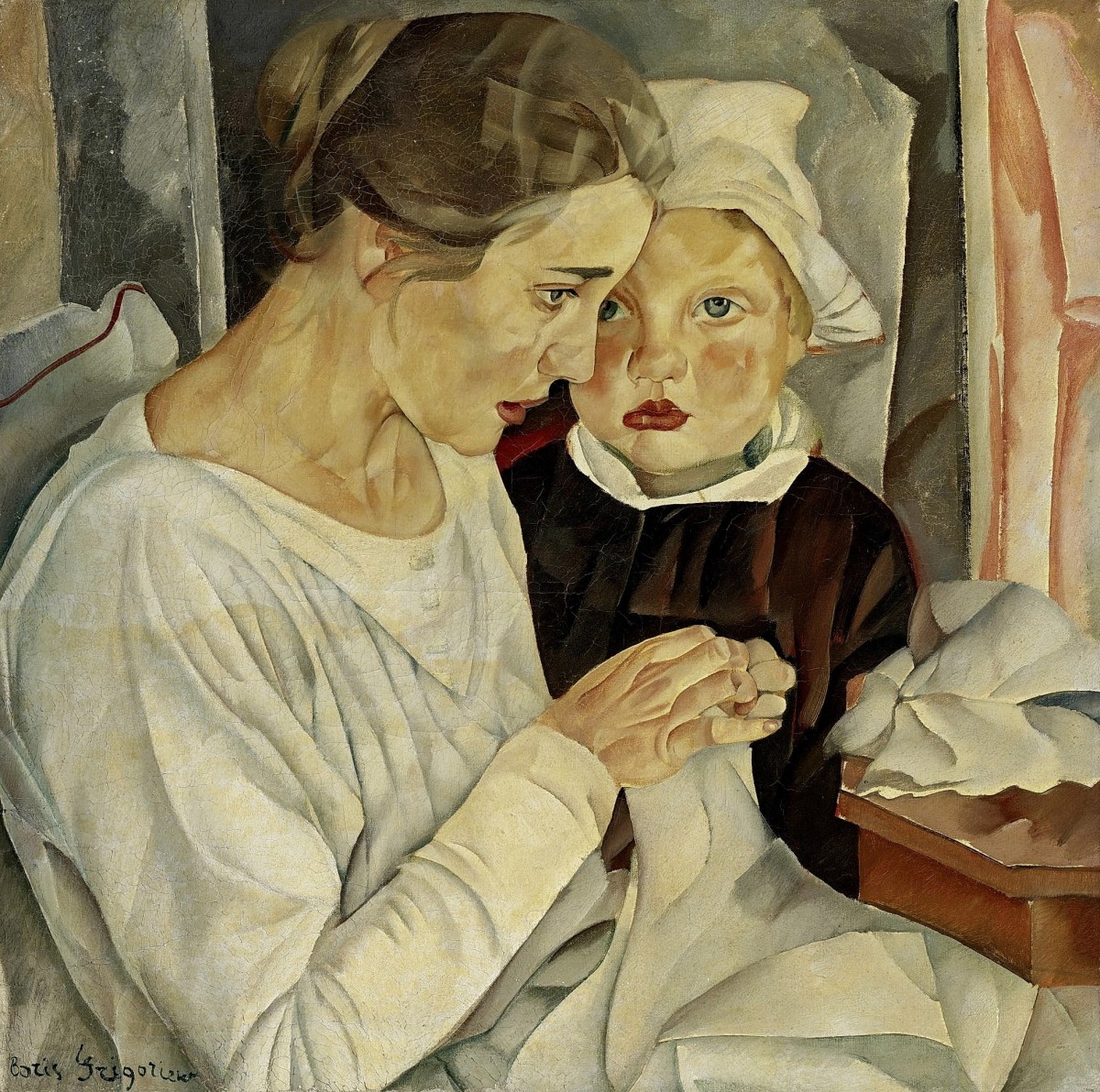 "Compoziție" by Boris Dmitrievich Grigoriev