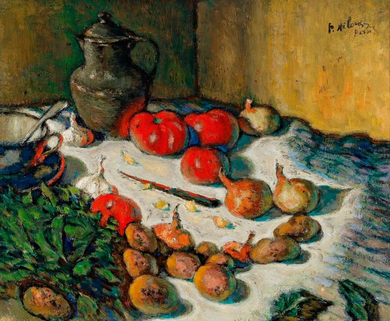 "Painting. Still life" by Pyotr Alexandrovich Nilus