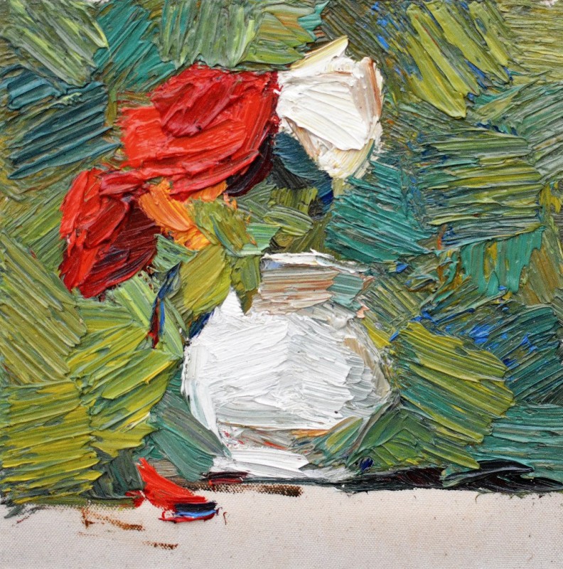 "Painting. Pleinair. Pleinair moldova" by Cezar Ciobanu, oil on canvas