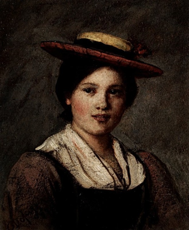"Painting. Portrait" by Franz Defregger