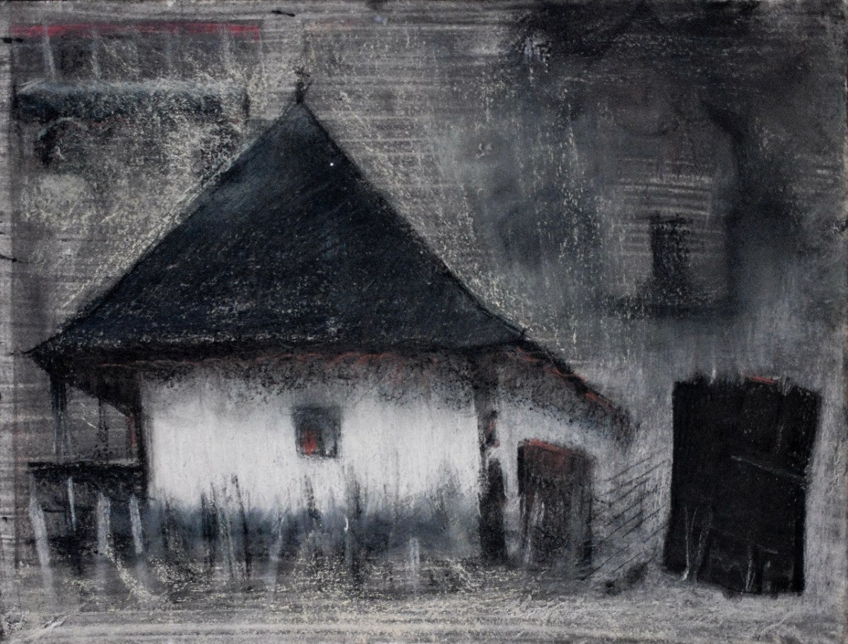 "Studiu" by Alexandru Bodrug, 2015, oil on canvas