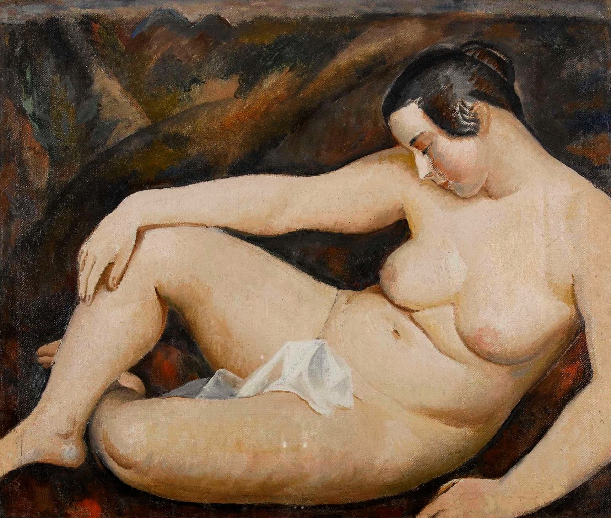 "Painting. Nude" by Théophile Robert