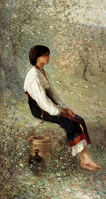 "Painting. Figure" by Nicolae Grigorescu