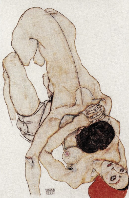 "Drawing. Nude" by Egon Schiele