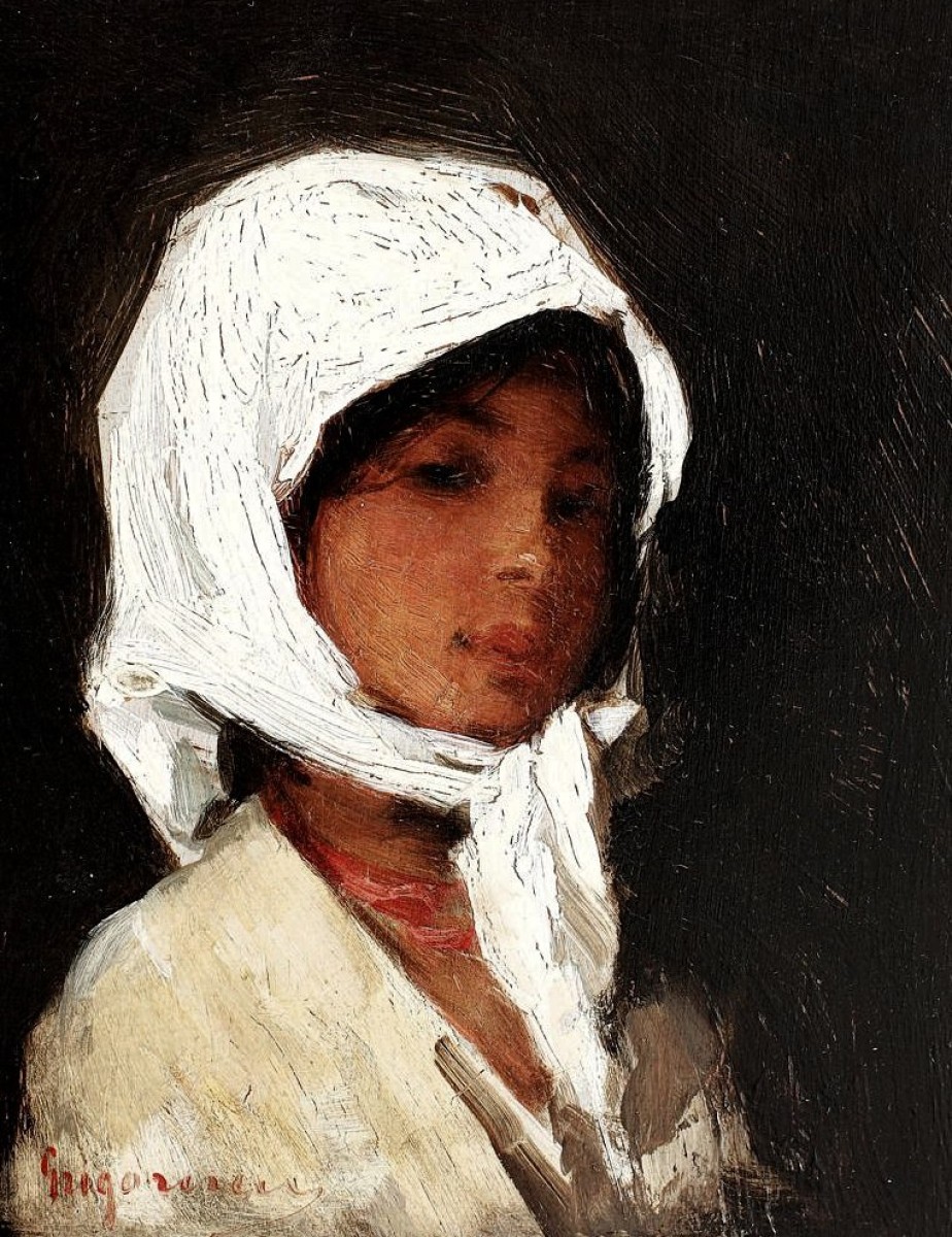 "Painting. Portrait" by Nicolae Grigorescu