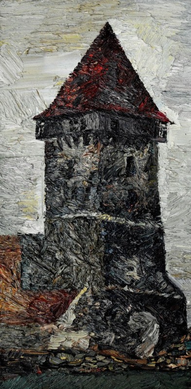 "Turn" by Vlada Cibuc, 2015, oil on canvas