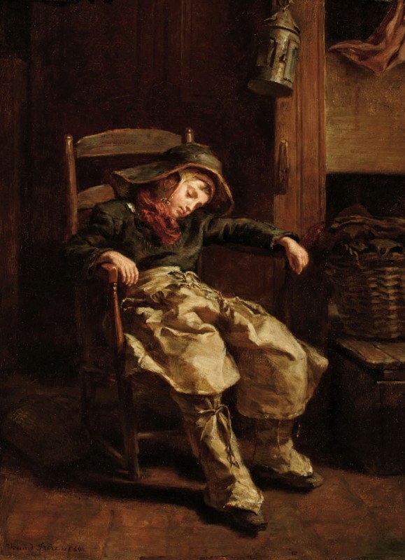 "Painting. Figure" by Pierre Édouard Frère