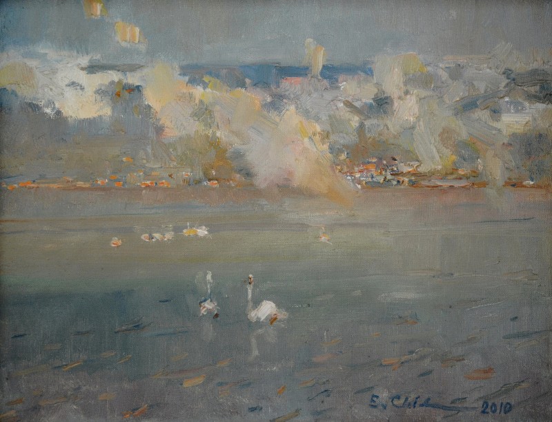"Painting. Landscape. Pleinair" by Emil Childescu