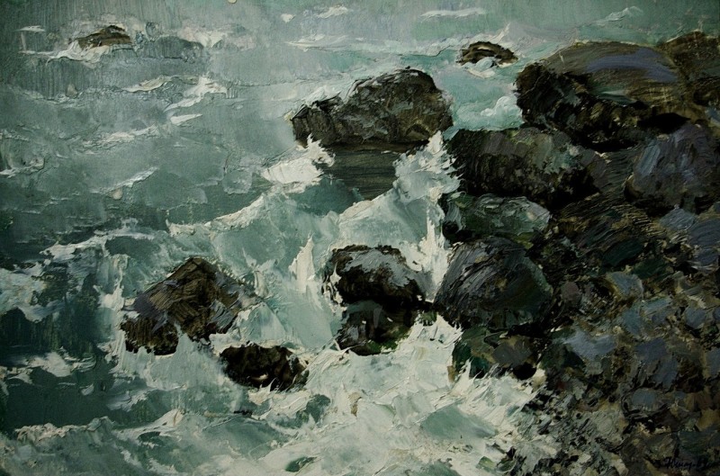 "Painting. Landscape" by Iurie Șibaev