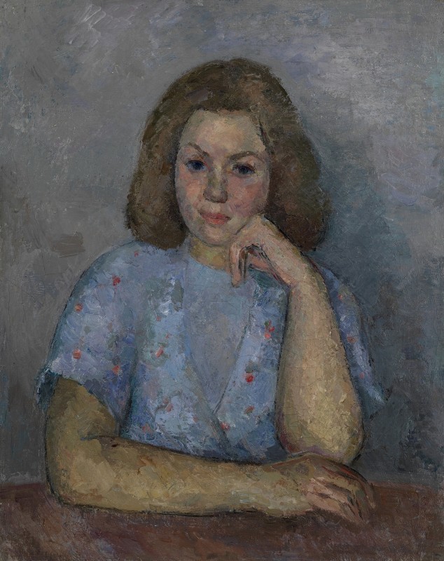 "Painting. Portrait" by Robert Falk