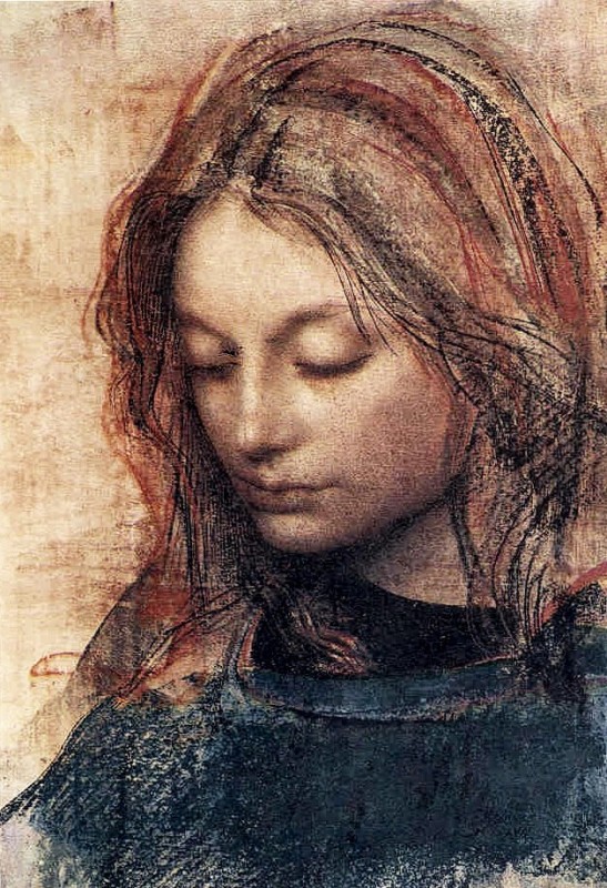 "Painting. Portrait" by Pietro Annigoni