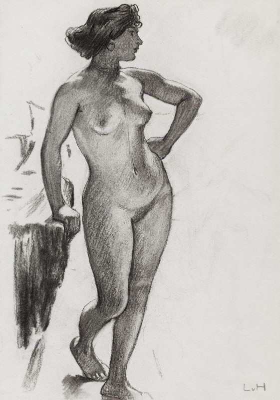"Drawing. Nude" by Ludwig von Hofmann