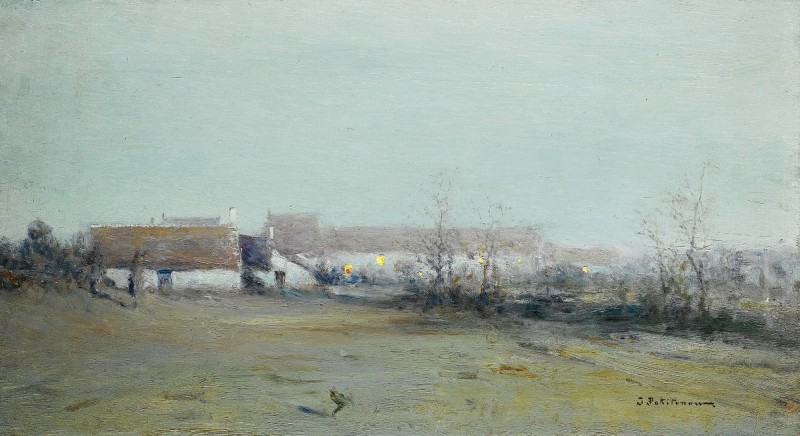 "Живопись. Сельский мотив" by Иван Павлович Покхитонов
