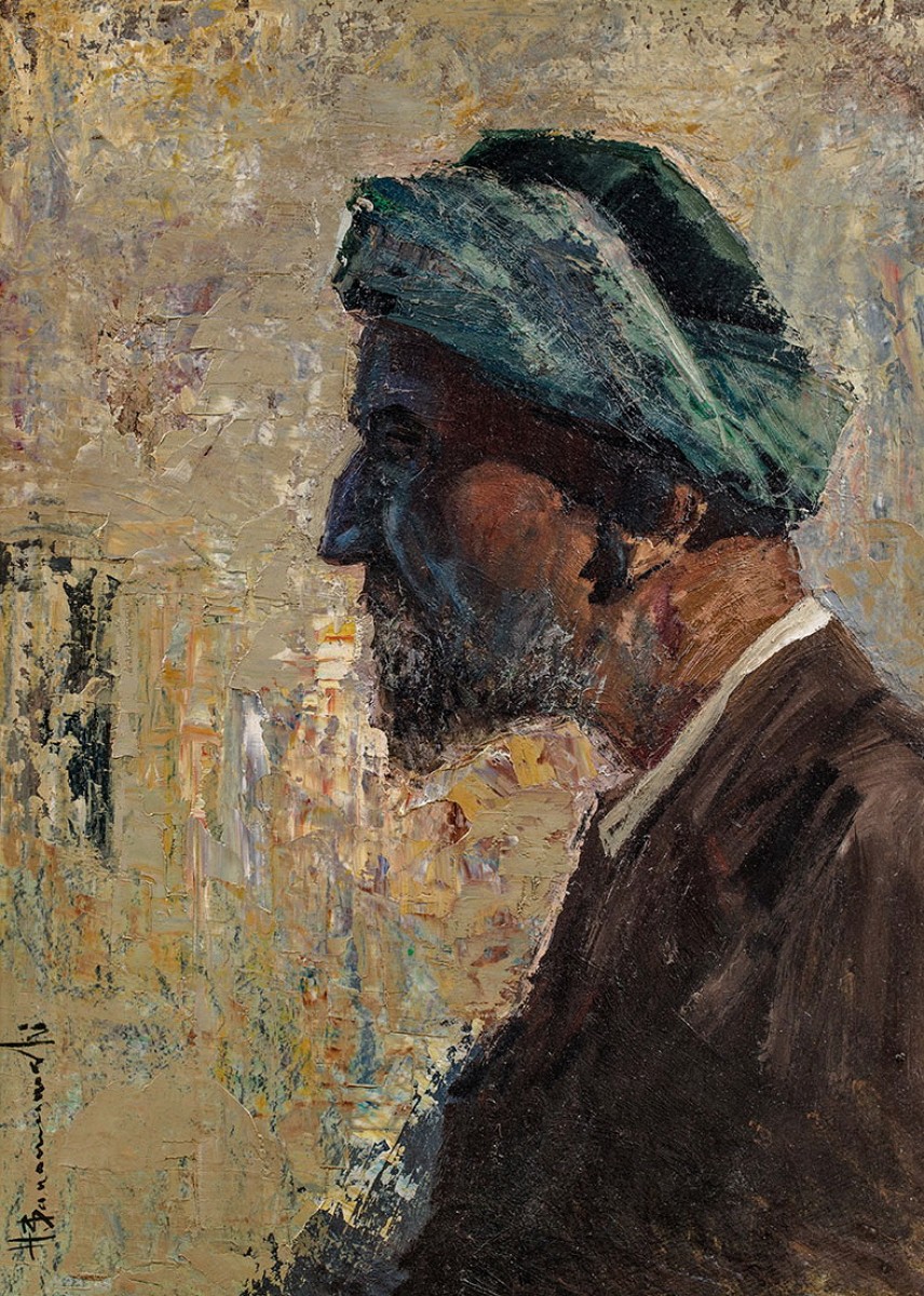"Pictură. Portret" by Henryk Baranowski