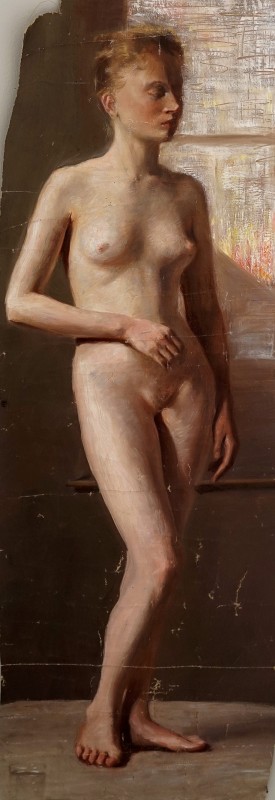 "Pictură. Nud" by Jonas Åkesson