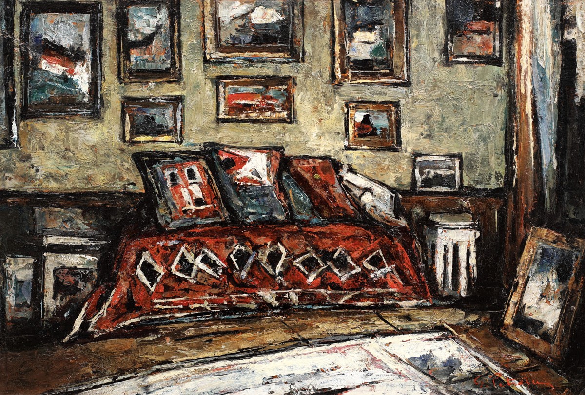 "Composition" by Gheorghe Petrașcu