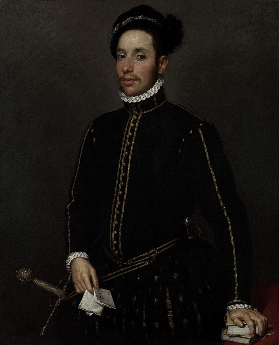 "Pictură. Figură / semifigură" by Giovanni Battista Moroni (Giovan Battista Moroni)