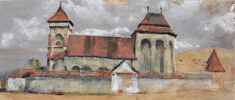 "Живопись. Пленэр. Пленэр в Румынии" by Ион Голубей, масло / холст