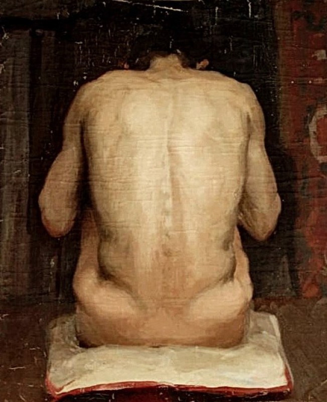 "Painting. Nude. Figure" by I. S. Dolmatov