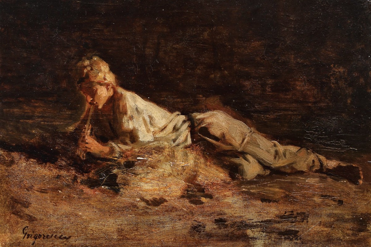 "Painting. Figure" by Nicolae Grigorescu