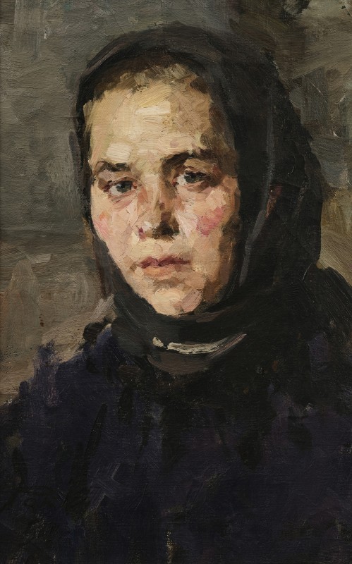 "Pictură. Portret" by Leonid Andreevich Fokin