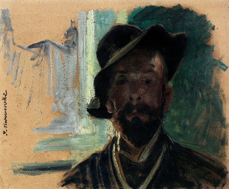 "Живопись. Портрет" by Jacek Malczewski