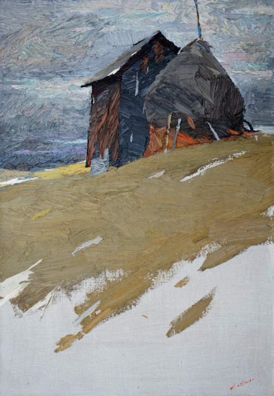 "Этюд" by Анатол Гимпу, 2017, 600x420mm, масло / холст