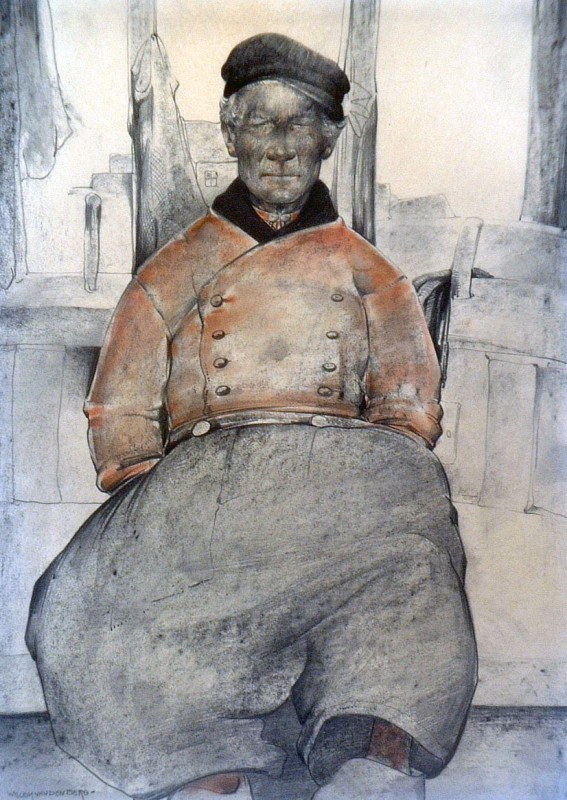 "Painting. Figure" by Willem van den Berg