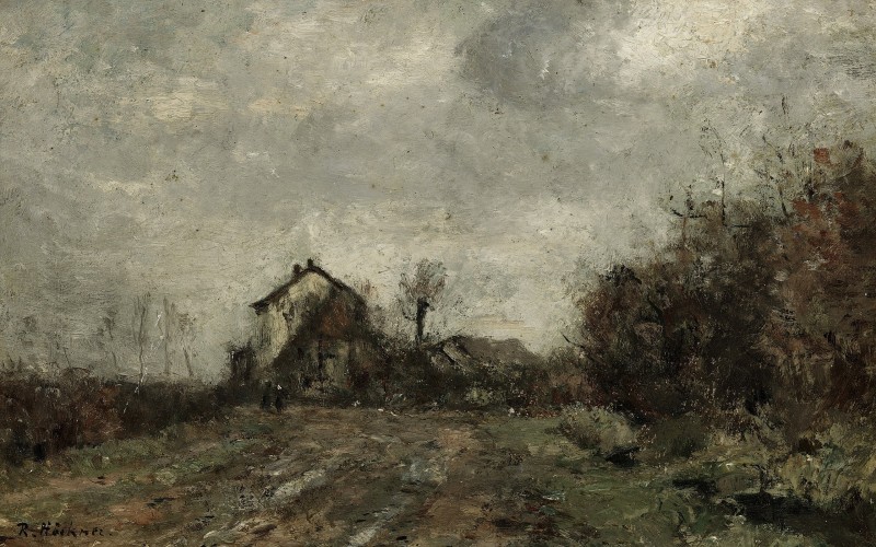 "Painting. Rural" by Rudolf Höckner