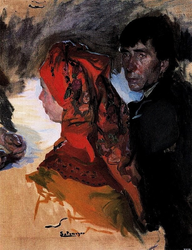 "Painting. Figure. People" by Fernando Álvarez de Sotomayor y Zaragoza