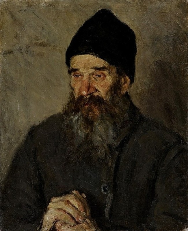 "Pictură. Figură / semifigură" by Dmitry Kapitonovich Tegin