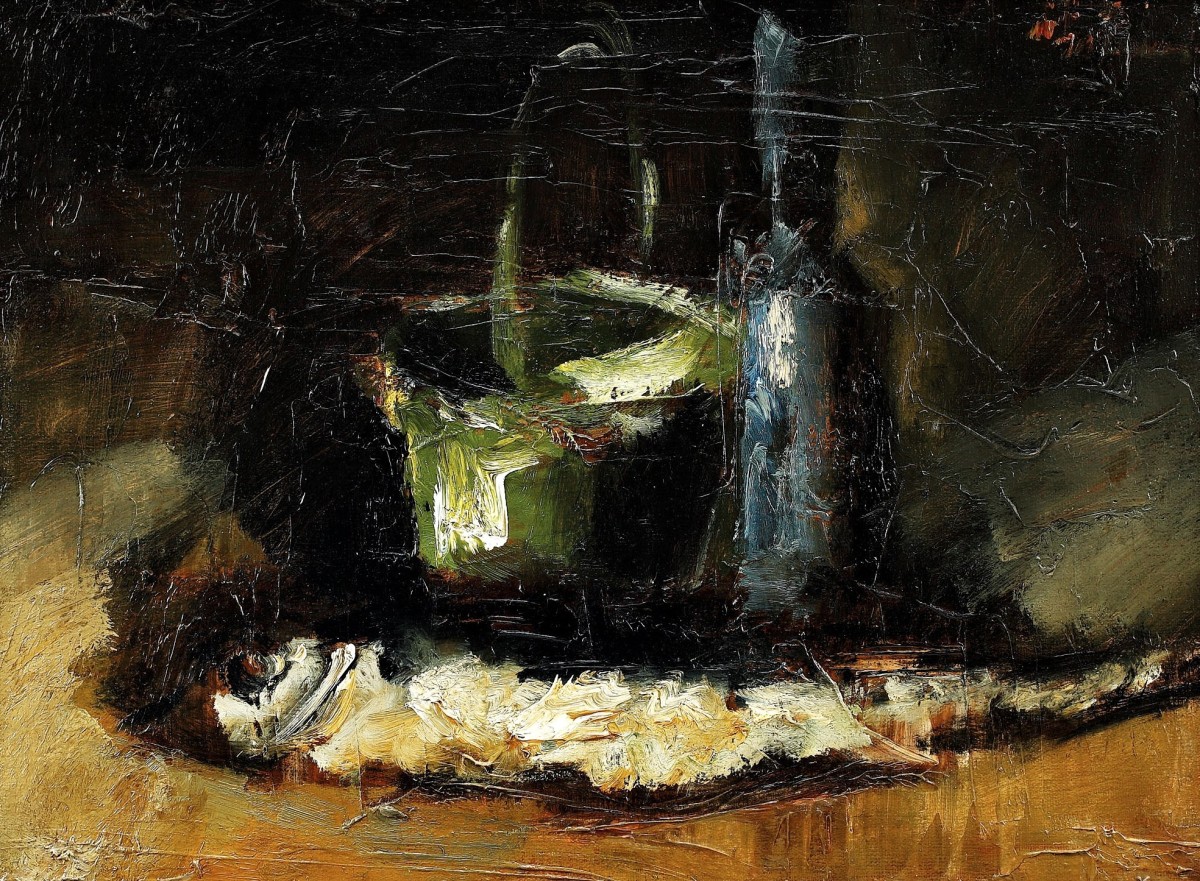 "Pictură. Natură statică" by Mircea Ciobanu