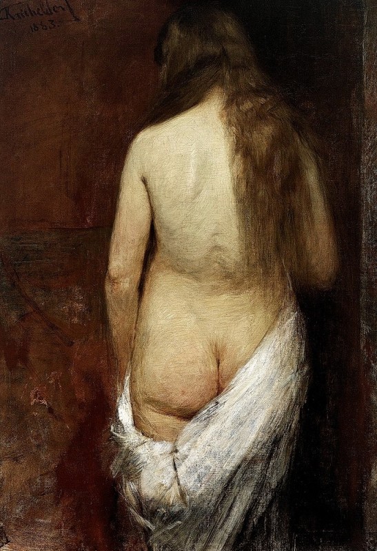 "Painting. Nude" by Carl Kricheldorf