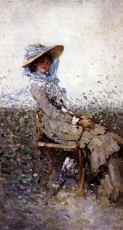 "Painting. Figure" by Nicolae Grigorescu