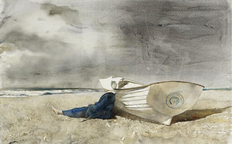 "Compoziție" by Andrew Wyeth